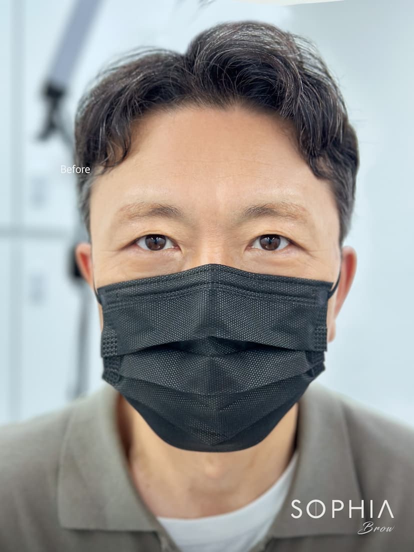 자연스럽지만 존재감 확실한 눈썹 - Before